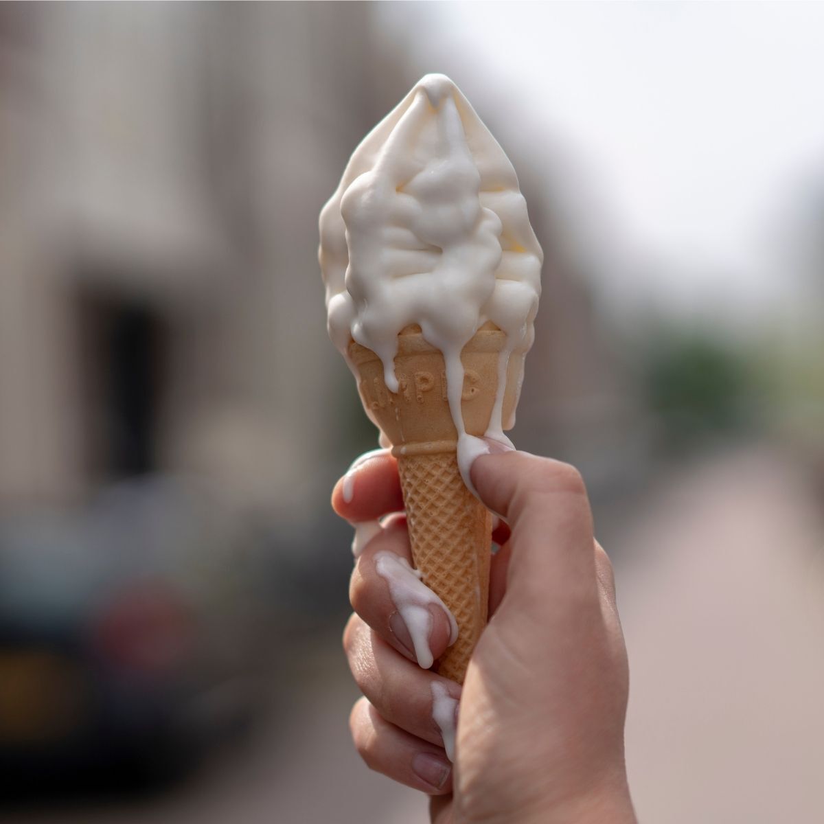Soft Serve Ice Cream Melting